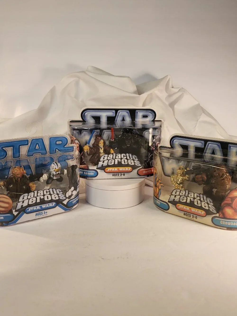 NEW IN BOX  Galactic Heroes STAR WARS action figure LOT
